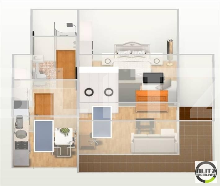 Apartament de vânzare 2 camere Manastur - 2083AV | BLITZ Cluj-Napoca | Poza8