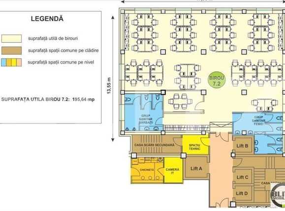 Spațiu birouri de închiriat Dambul Rotund - 20835SIB | BLITZ Cluj-Napoca | Poza11