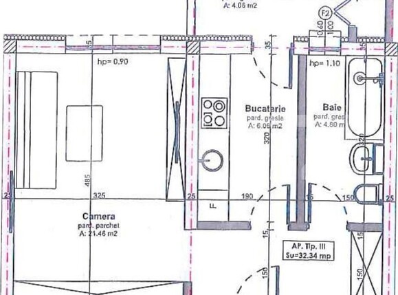 Garsonieră de vânzare Apahida - 208388AV | BLITZ Cluj-Napoca | Poza11