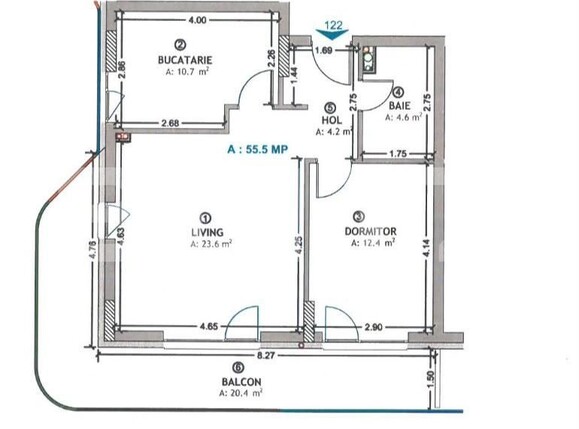 Apartament de vânzare 2 camere Floreşti - 208390AV | BLITZ Cluj-Napoca | Poza1