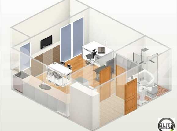 Garsonieră de vânzare Manastur - 2084AV | BLITZ Cluj-Napoca | Poza1