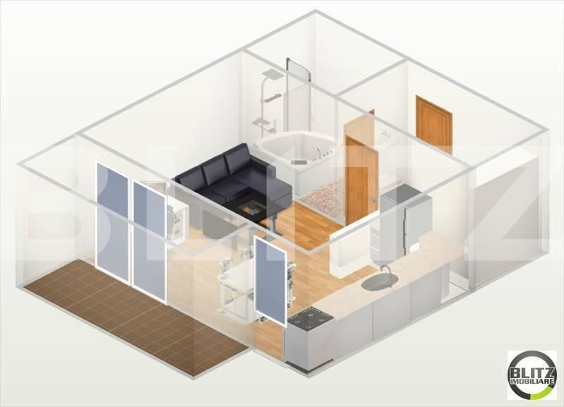 Garsonieră de vânzare Manastur - 2084AV | BLITZ Cluj-Napoca | Poza4