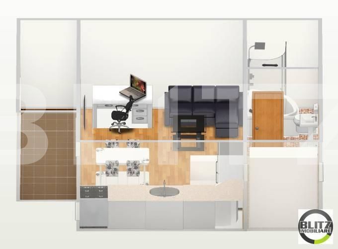 Garsonieră de vânzare Manastur - 2084AV | BLITZ Cluj-Napoca | Poza5