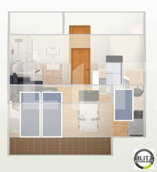 Garsonieră de vânzare Manastur - 2084AV | BLITZ Cluj-Napoca | Poza3