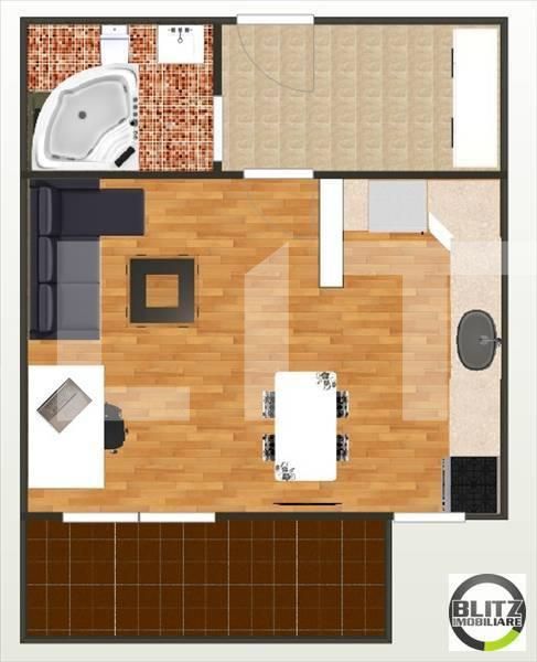Garsonieră de vânzare Manastur - 2084AV | BLITZ Cluj-Napoca | Poza8