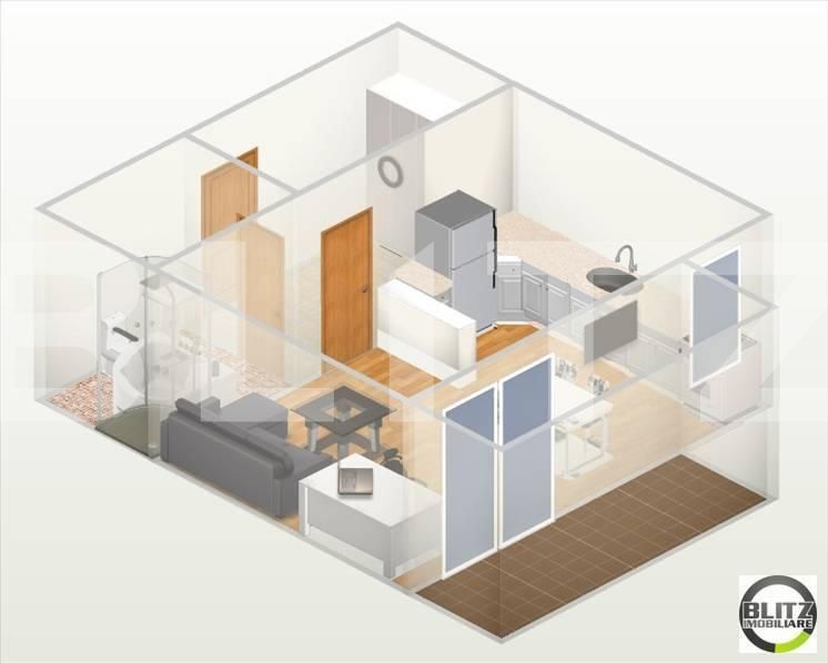 Garsonieră de vânzare Manastur - 2084AV | BLITZ Cluj-Napoca | Poza2