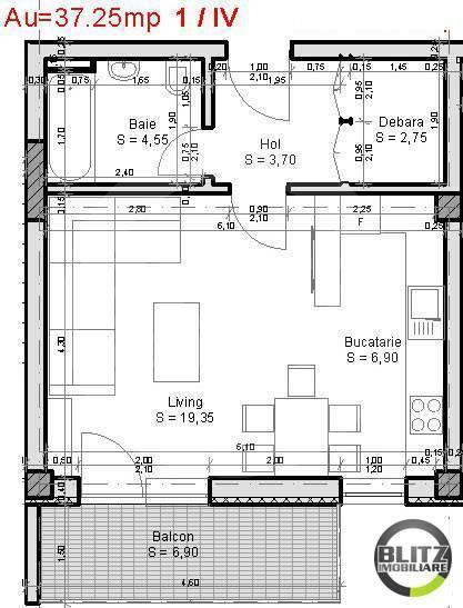 Garsonieră de vânzare Manastur - 2084AV | BLITZ Cluj-Napoca | Poza1