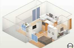 Apartament 2 camere, 52 mp si 18.35 mp TERASA! Posibilitate rate la constructor!