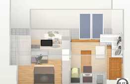 Apartament 2 camere, 52 mp si 18.35 mp TERASA! Posibilitate rate la constructor!