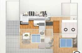 Apartament 2 camere, 52 mp si 18.35 mp TERASA! Posibilitate rate la constructor!