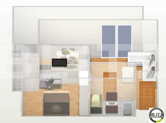 Apartament de vânzare 2 camere Manastur - 2085AV | BLITZ Cluj-Napoca | Poza3