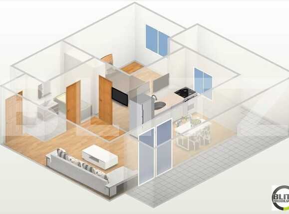 Apartament de vânzare 2 camere Manastur - 2085AV | BLITZ Cluj-Napoca | Poza1