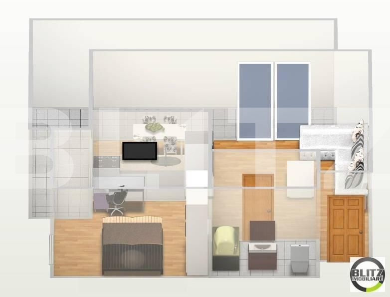 Apartament de vânzare 2 camere Manastur - 2085AV | BLITZ Cluj-Napoca | Poza3