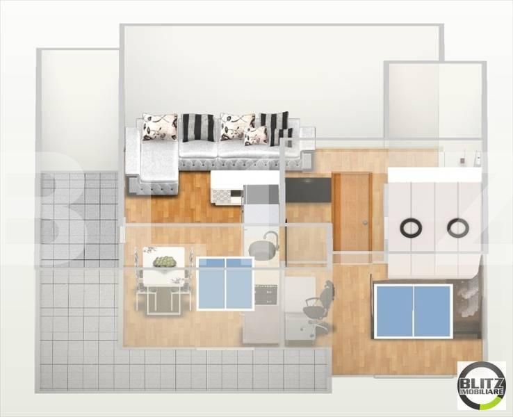 Apartament de vânzare 2 camere Manastur - 2085AV | BLITZ Cluj-Napoca | Poza5