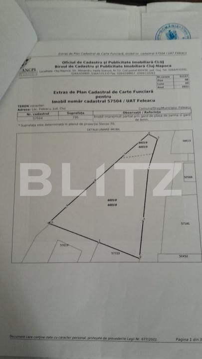 Teren de vânzare Exterior Sud - 208961TV | BLITZ Cluj-Napoca | Poza15