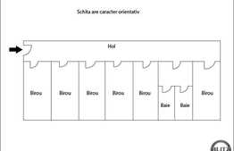 De inchiriat spatiu pentru birouri, 250 mp, zona Sala Sporturilor