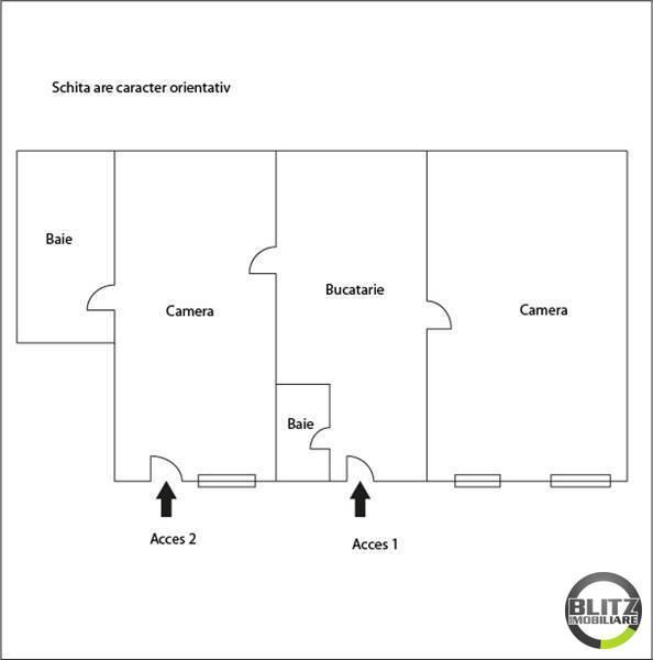 Spațiu birouri de închiriat Semicentral - 20913SIB | BLITZ Cluj-Napoca | Poza1