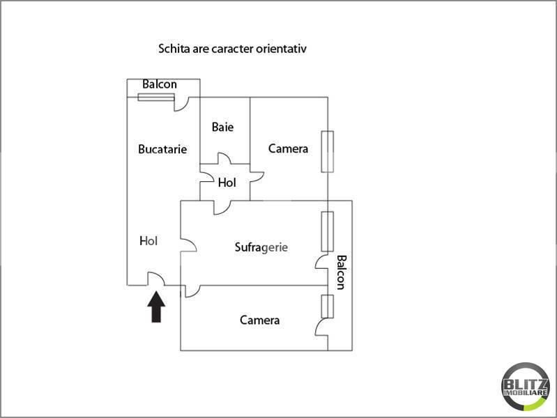 Apartament de vânzare 3 camere Gheorgheni - 2092AV | BLITZ Cluj-Napoca | Poza12