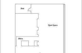 100 mp open space pentru institutie bancara, companie de soft, call center