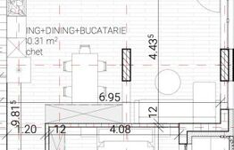 Apartament 4 camere, 87.35 mp, zonă Marăști – Pod Ira