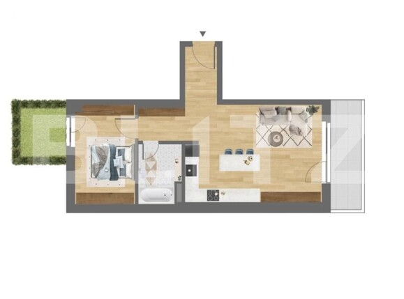 Apartament de vânzare 2 camere Dambul Rotund - 209638AV | BLITZ Cluj-Napoca | Poza1
