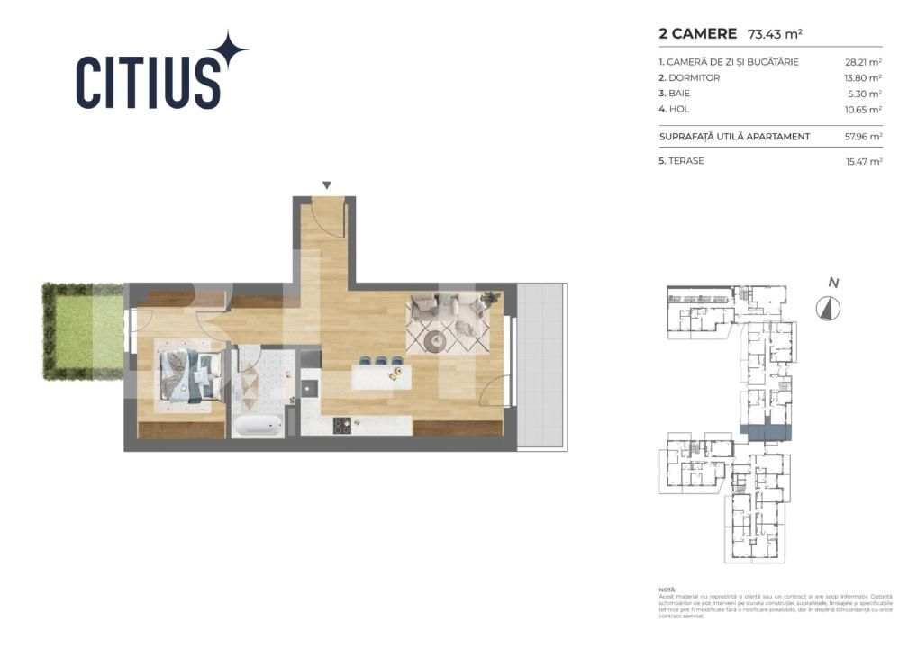 Apartament de vânzare 2 camere Dambul Rotund - 209638AV | BLITZ Cluj-Napoca | Poza4