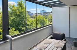 Apartament 2 camere, terasa 28 mp cu vedere la lac, parcare, zona Iulius Mall