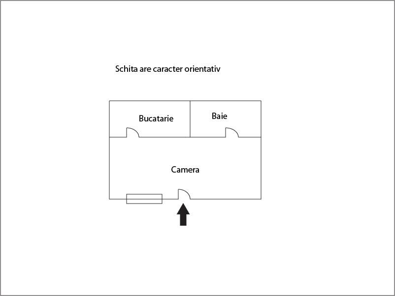 Garsonieră de vânzare Central - 2101AV | BLITZ Cluj-Napoca | Poza1