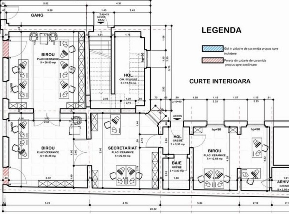 Spațiu birouri de închiriat Central - 21084SIB | BLITZ Cluj-Napoca | Poza8