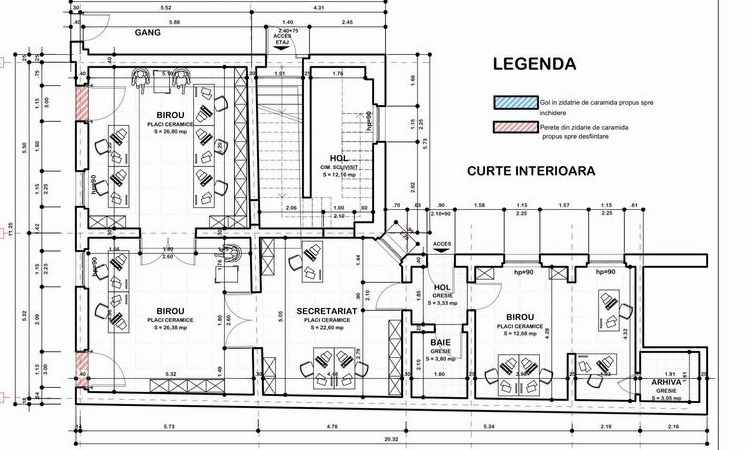 Spațiu birouri de închiriat Central - 21084SIB | BLITZ Cluj-Napoca | Poza8