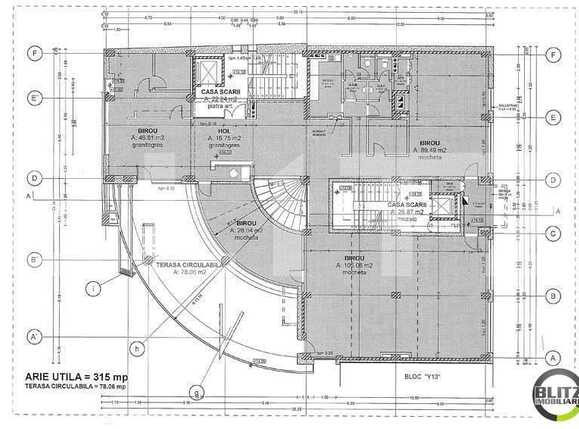 Spațiu birouri de închiriat Marasti - 21100SIB | BLITZ Cluj-Napoca | Poza16