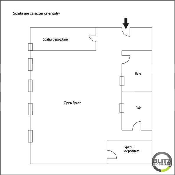 Spațiu birouri de închiriat Iris - 21126SIB | BLITZ Cluj-Napoca | Poza8