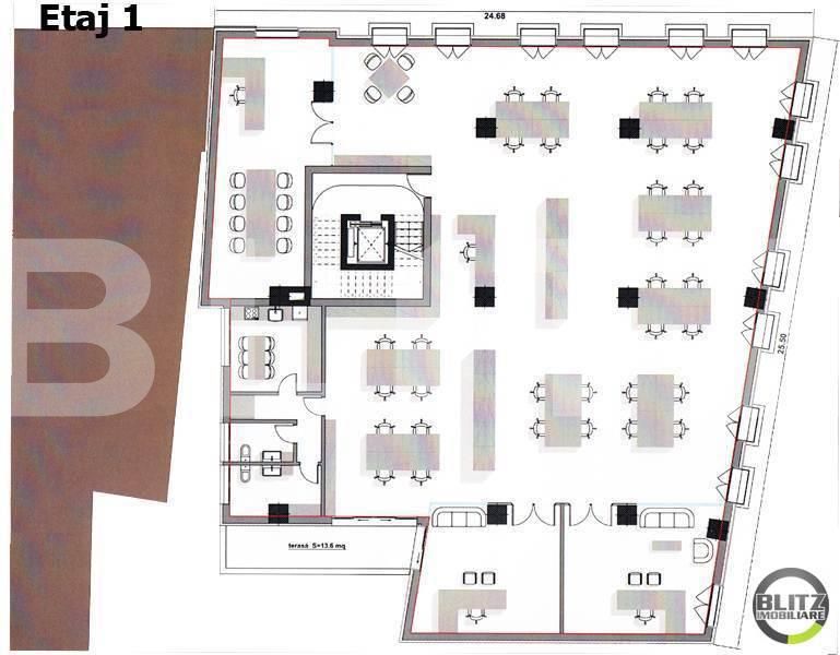 Spațiu birouri de închiriat Central - 21135SIB | BLITZ Cluj-Napoca | Poza11