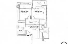 Apartament cu 2 camere Finisat la Alegere prin Prima Casa