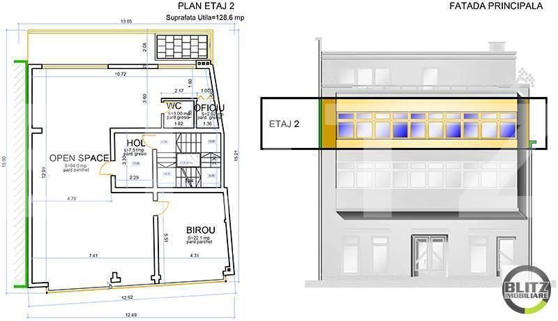 Spațiu birouri de închiriat Central - 21280SIB | BLITZ Cluj-Napoca | Poza8