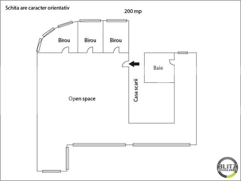 Spațiu birouri de închiriat Central - 21299SIB | BLITZ Cluj-Napoca | Poza11