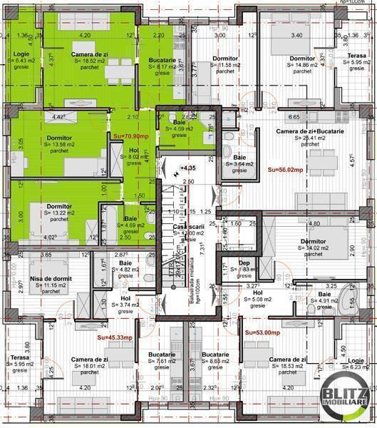 Apartament de vânzare 3 camere Gheorgheni - 213AV | BLITZ Cluj-Napoca | Poza2