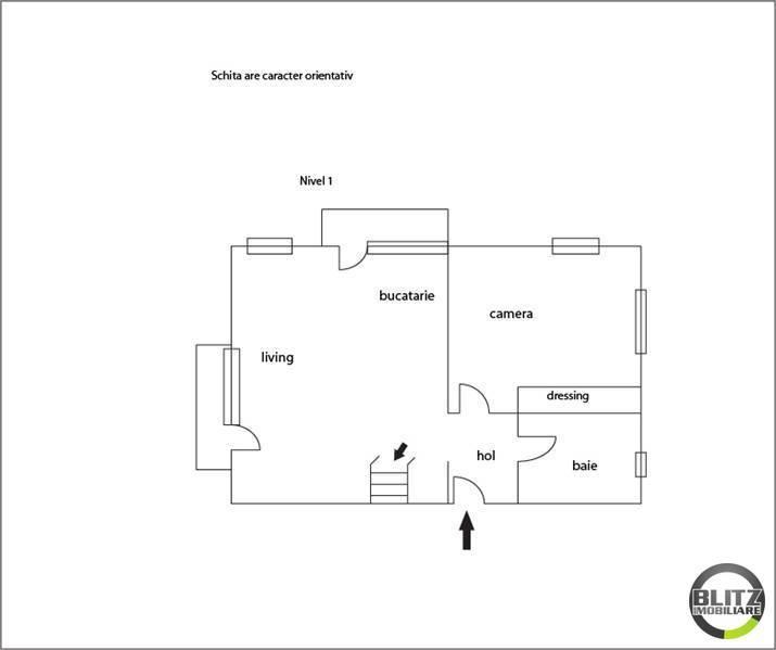 Apartament de vânzare 2 camere Floreşti - 2134AV | BLITZ Cluj-Napoca | Poza1
