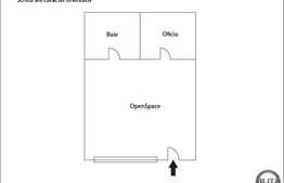 Spatiu comercial in zona centrala a orasului, vad auto si pietonal, 55 mp