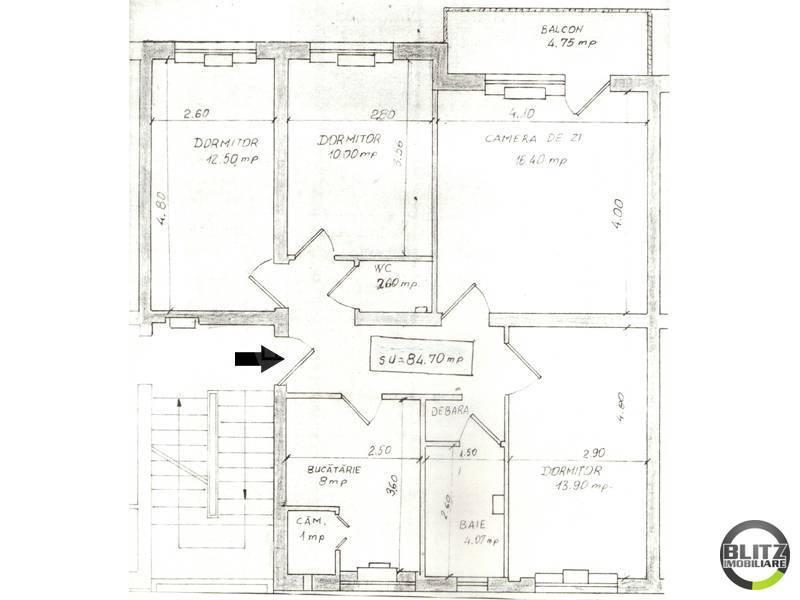 Apartament de vânzare 4 camere Gheorgheni - 215AV | BLITZ Cluj-Napoca | Poza1