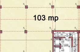 Spatiu comercial, 103 mp, semifinisat