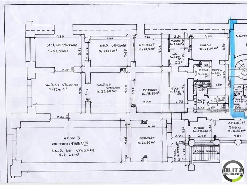 Spațiu comercial de închiriat Andrei Mureşanu - 21565SIC | BLITZ Cluj-Napoca | Poza3