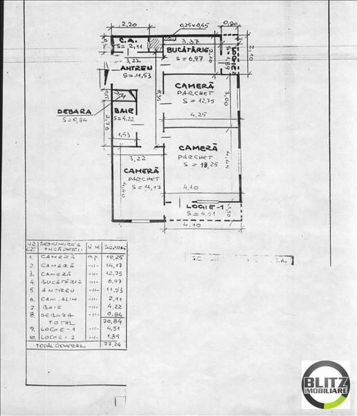 Apartament de vânzare 3 camere Central - 2171AV | BLITZ Cluj-Napoca | Poza1