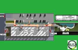 Spatiu cu 500 mp utili,open space,semifinisat in zona Iulius Mall, vitrina 20 ml