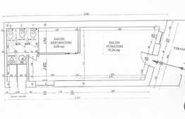 Spatiu comercial 120 mp, zona semicentrala, cu posibilitate de extindere