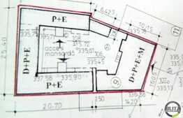 Imobil de vanzare! D+P+E+M, 1170 mp utili cu 350 mp curte, Piata Mihai Viteazul