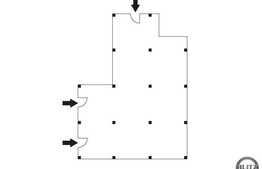 De inchiriat 1071 mp spatiu comercial, open space, cu vitrina de 30 ml