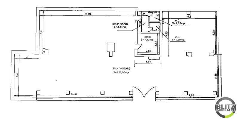Spațiu comercial de închiriat Iris - 22002SIC | BLITZ Cluj-Napoca | Poza12