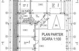 Inchiriere spatiu 170 mp,  curte 150 mp, imobil nou, acces din strada!