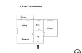 Apartament cu 2 camere, semifinisat. Bloc nou in zona Piata Cipariu!